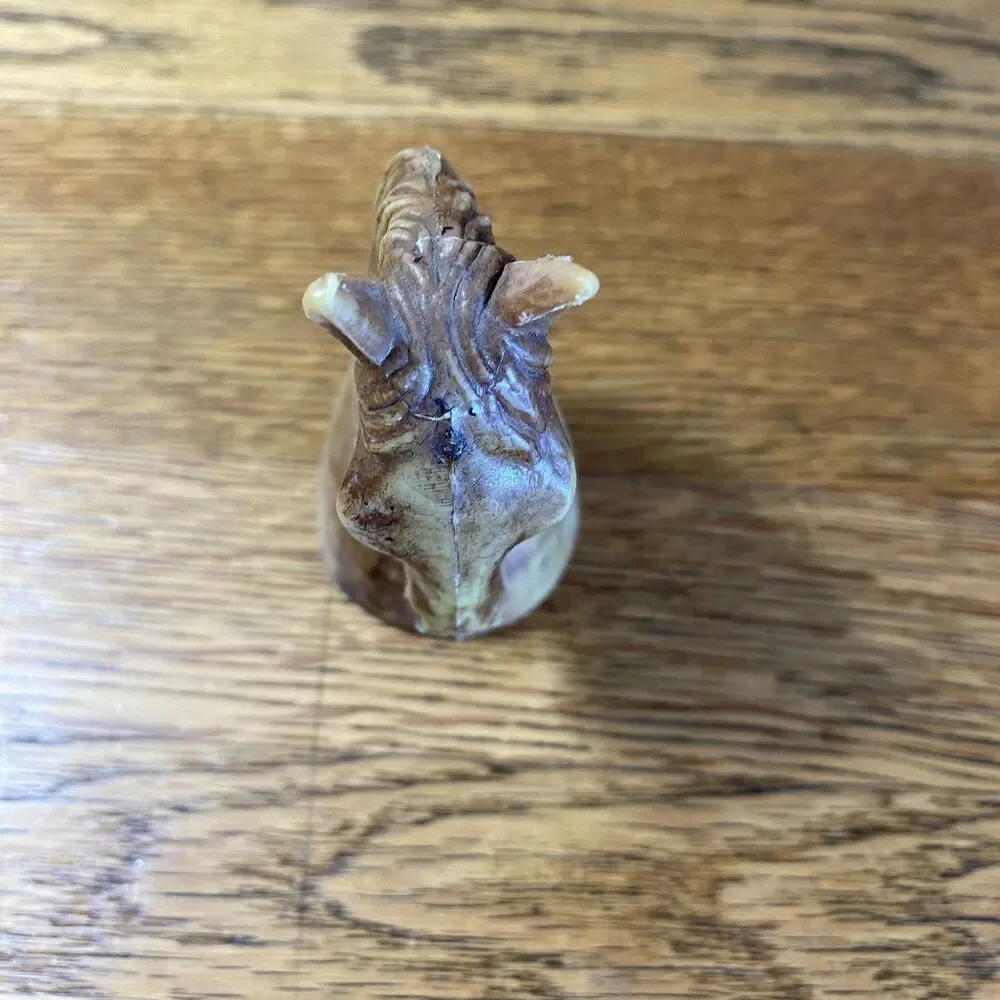 Horse Head Figure Twist/Screw Bottle Topper Brown 3 Inch